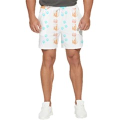 Australian Shepherd Dog Pattern T- Shirt Australian Shepherd Dog Cute Pattern T- Shirt (2) Men s Runner Shorts by maxcute