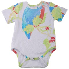 Bird Lover T- Shirtbird T- Shirt (9) Baby Short Sleeve Bodysuit by maxcute