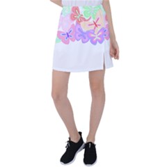 Butterflies T- Shirt Kaleidoscope Of Butterflies T- Shirt Tennis Skirt by maxcute