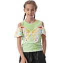 Butterfly Art T- Shirtbutterfly T- Shirt (1) Kids  Butterfly Cutout Tee View1