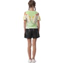 Butterfly Art T- Shirtbutterfly T- Shirt (1) Kids  Butterfly Cutout Tee View2