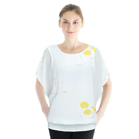 Dandelions T- Shirt In The Weeds T- Shirt Batwing Chiffon Blouse by maxcute