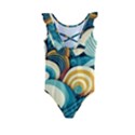 Waves Kids  Frill Swimsuit View2