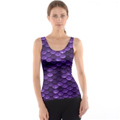 Purple Scales! Tank Top by fructosebat