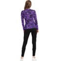 Purple Scales! Women s Long Sleeve Rash Guard View2