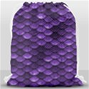 Purple Scales! Drawstring Bag (Large) View2