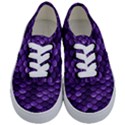 Purple Scales! Kids  Classic Low Top Sneakers View1