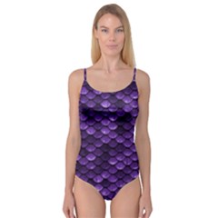 Purple Scales! Camisole Leotard  by fructosebat