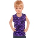 Purple Scales! Kids  Sport Tank Top View1