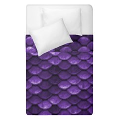 Purple Scales! Duvet Cover Double Side (single Size) by fructosebat