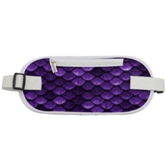 Purple Scales! Rounded Waist Pouch by fructosebat