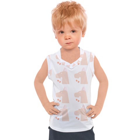 Great Dane Dog Pattern T- Shirt Great Dane Dog Pattern T- Shirt Kids  Sport Tank Top by maxcute