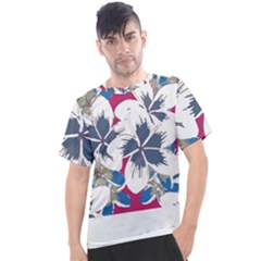 Hawaii T- Shirt Hawaii Branch Pattern T- Shirt Men s Sport Top by maxcute