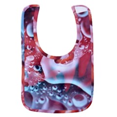 Abstract Art Texture Bubbles Baby Bib by Ravend