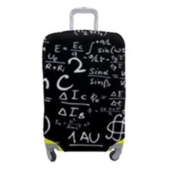 E=mc2 Text Science Albert Einstein Formula Mathematics Physics Luggage Cover (small) by Jancukart