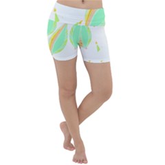 Leaves Design T- Shirtleaves T- Shirt (3) Lightweight Velour Yoga Shorts by maxcute