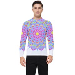 Mandala T- Shirt Mandala Art T- Shirt Men s Long Sleeve Rash Guard by maxcute