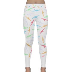 Pattern T- Shirt A K 47 Seamless Pattern T- Shirt Classic Yoga Leggings by maxcute