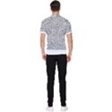 Pattern T- Shirt One Line - Black T- Shirt Men s Short Sleeve Rash Guard View2