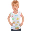 Plants T- Shirt Gardening Pattern Garden Tools Plants Lover T- Shirt Kids  Sport Tank Top View1