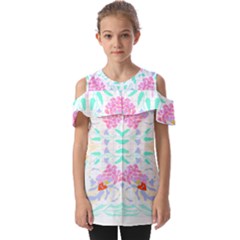 Plants T- Shirt Vases T- Shirt Fold Over Open Sleeve Top by maxcute