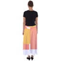 Rainbow T- Shirt Rainbow With Sun T- Shirt Flared Maxi Skirt View2