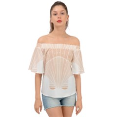 Shells T- Shirtshell T- Shirt (1) Off Shoulder Short Sleeve Top by maxcute