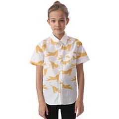 Tigers T- Shirt Golden Tigers T- Shirt Kids  Short Sleeve Shirt by maxcute