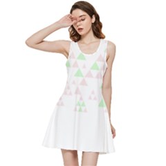 Triangles T- Shirt Abstract Triangles T- Shirt Inside Out Racerback Dress by maxcute