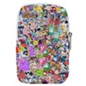 Assorted Cartoon Characters Doodle  Style Heroes Belt Pouch Bag (Large) View2