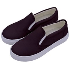 Mahogany Muse Kids  Canvas Slip Ons by HWDesign