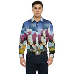 Leroyjacks Men s Long Sleeve Pocket Shirt  by LeRoyJacks