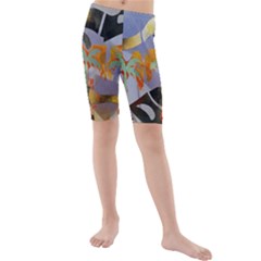 Leroyjacks Kids  Mid Length Swim Shorts by LeRoyJacks