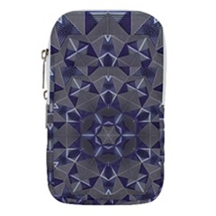 Kaleidoscope Geometric Pattern Waist Pouch (small) by Ravend