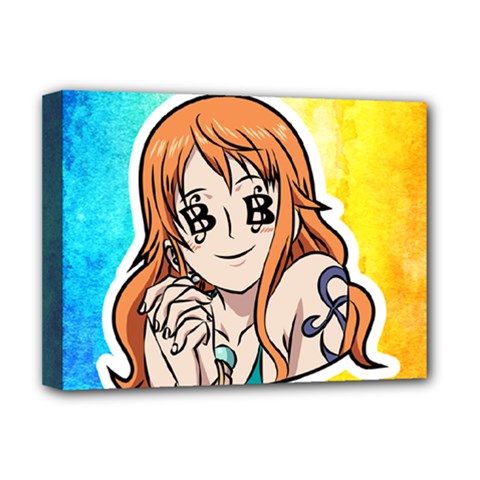 Nami Lovers Money Deluxe Canvas 16  X 12  (stretched)  by designmarketalsprey31