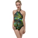 Digitalart  Waves Go with the Flow One Piece Swimsuit View1