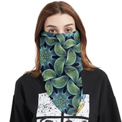 Digitalartflower Face Covering Bandana (triangle) by Sparkle