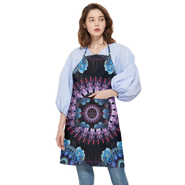 Digitalart Kaleidoscope Pocket Apron