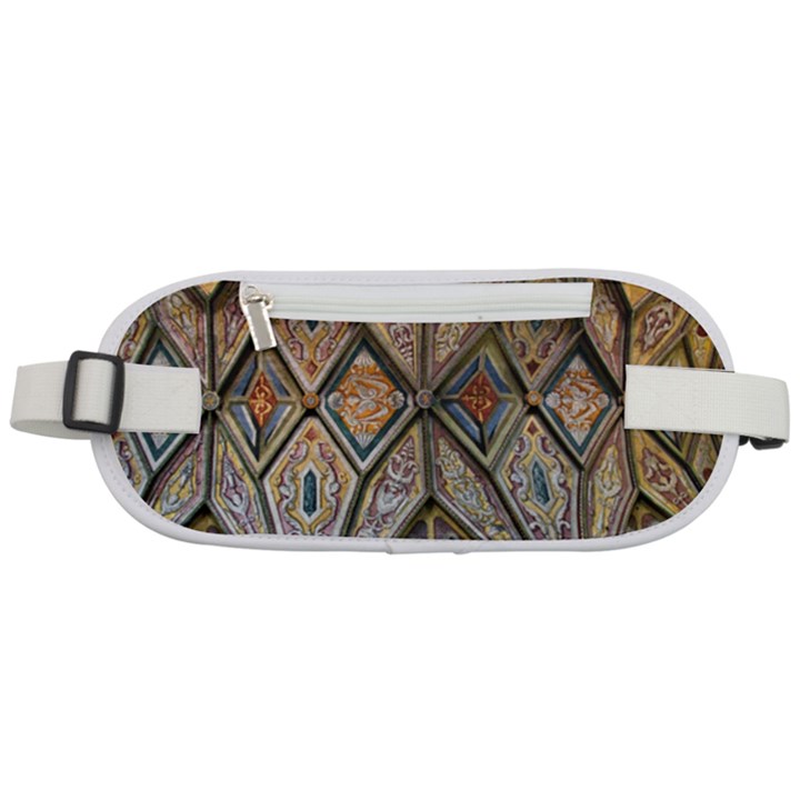 Church Ceiling Mural Architecture Rounded Waist Pouch