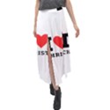 I love christ Velour Split Maxi Skirt View1