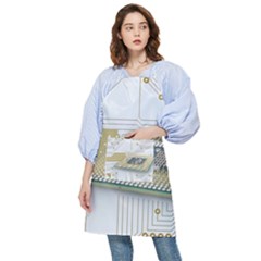 Technics Design Element Set Pattern Graphic Symbol Pocket Apron by danenraven