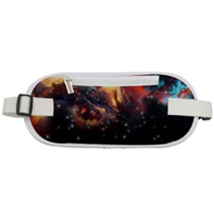 Nebula Galaxy Stars Astronomy Rounded Waist Pouch by Uceng