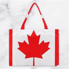 Canada Flag Canadian Flag View Medium Tote Bag by Ravend