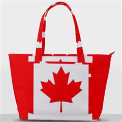 Canada Flag Canadian Flag View Back Pocket Shoulder Bag  by Ravend