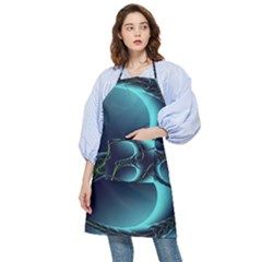 Fractal Abstract Art Artwork Design Wallpaper Pocket Apron by Ravend