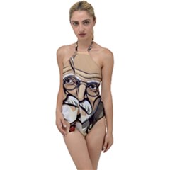 Ai Generated Psychotherapist Psychology Therapy Go With The Flow One Piece Swimsuit by danenraven