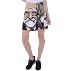 Ai Generated Psychotherapist Psychology Therapy Tennis Skirt by danenraven