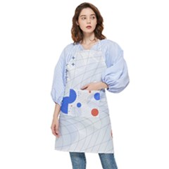 Computer Network Technology Digital Science Fiction Pocket Apron by Ravend