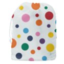 Polka Dot Drawstring Pouch (3XL) View2