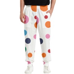 Polka Dot Men s Elastic Waist Pants by 8989